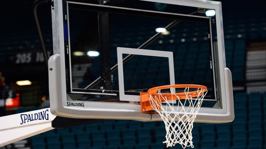 Баскетбольное кольцо с щитом NBA